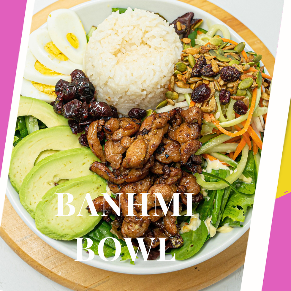 PROTIEN AND RICE BOWL