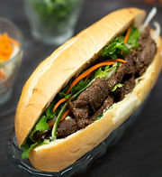 teamoji beef banh mi is an all time favorite. grab one today